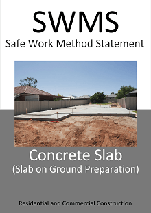 Concrete Slab on Ground SWMS