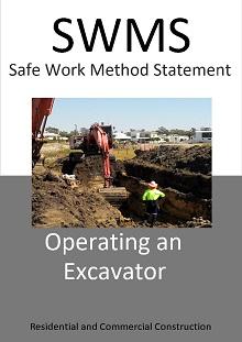 Operating an Excavator SWMS