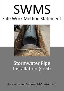 Stormwater Pipe Installation (Civil) SWMS